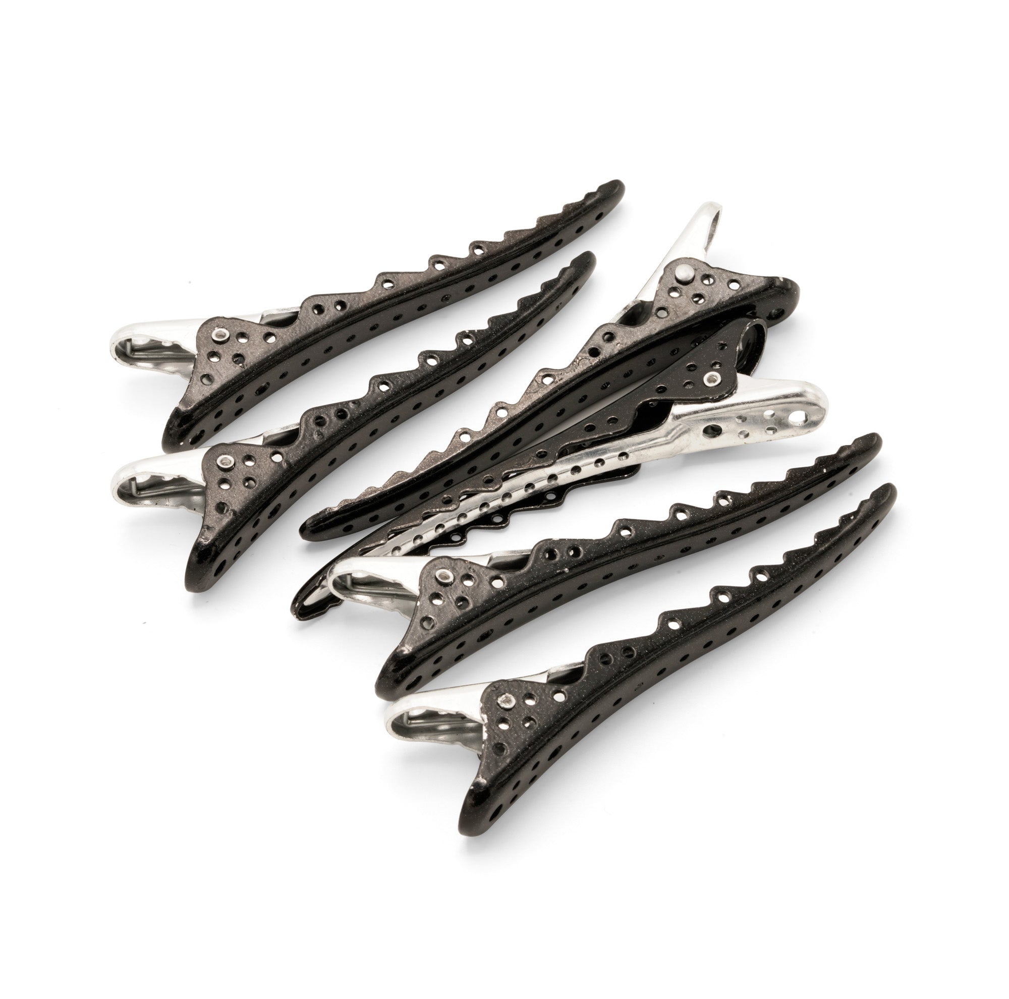 Shark Clips -  Black or Pink 6 pk