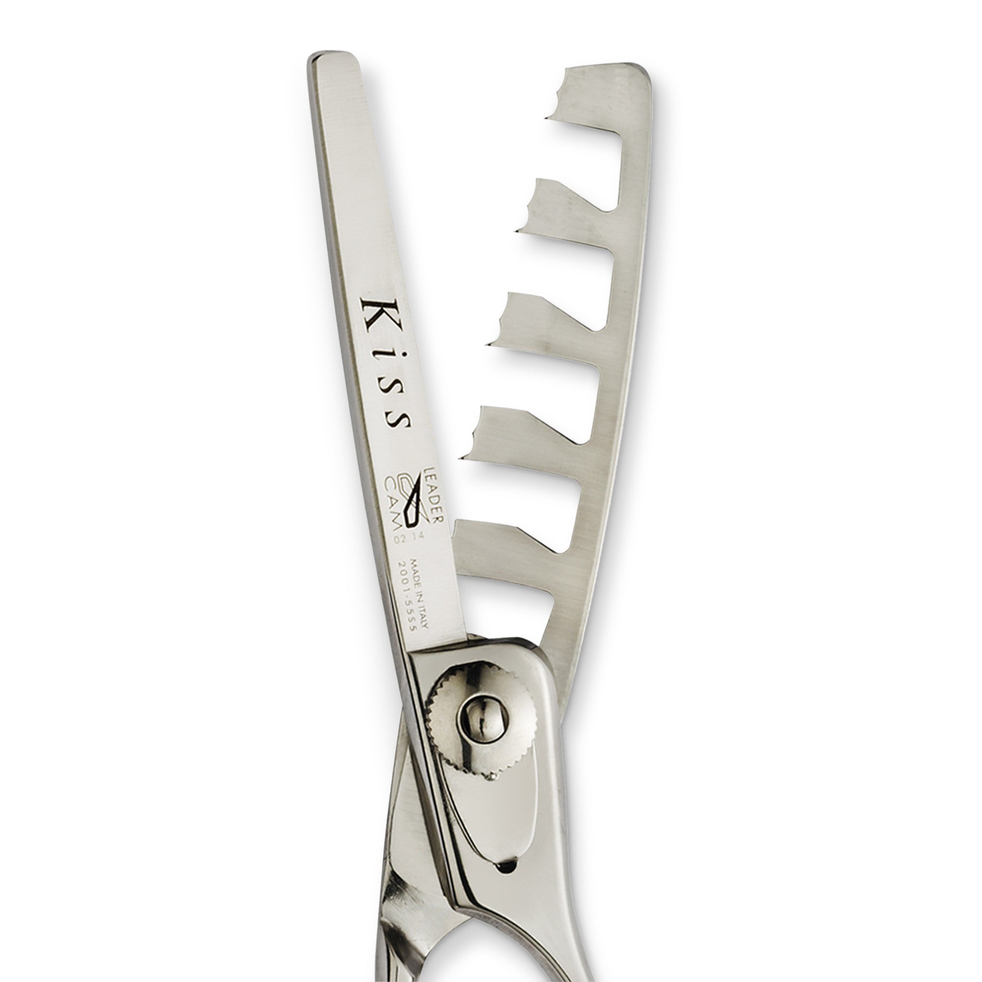 Leader Kiss 2001 5.5" Thinner Scissor with 5 Teeth