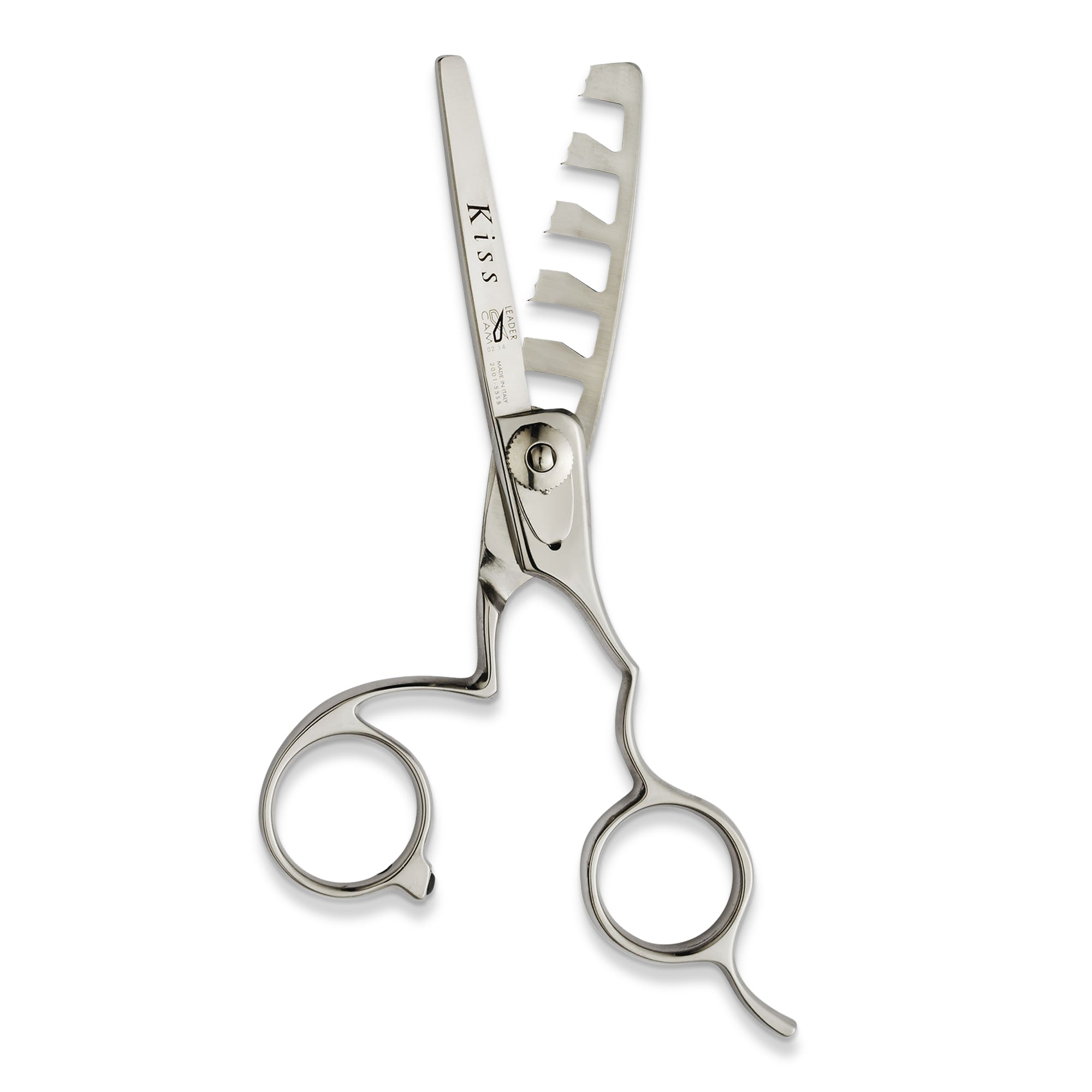 Leader Kiss 2001 5.5" Thinner Scissor with 5 Teeth